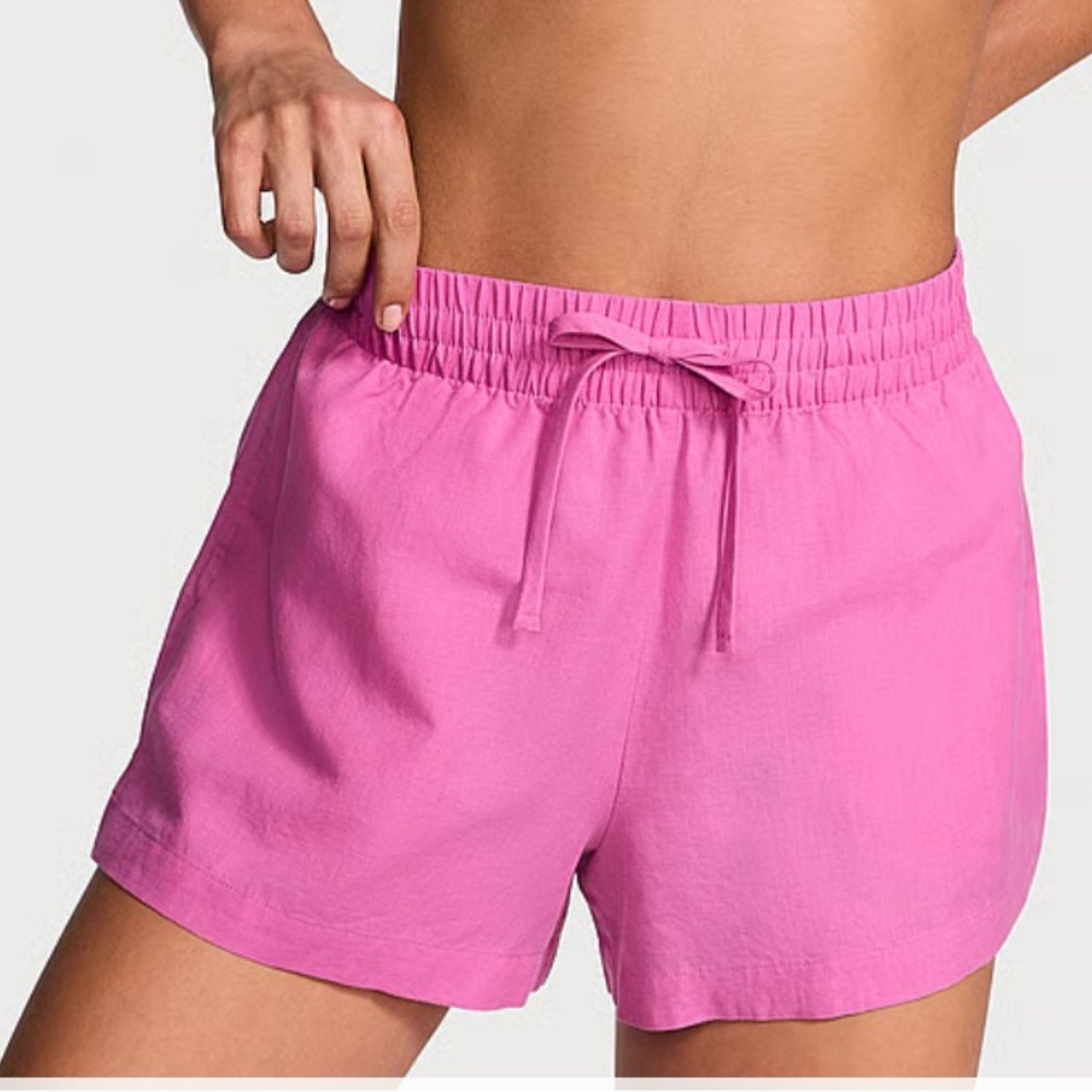 Victoria’s Secret Swim XL - Peony pink -  Cover-Up Shorts - new